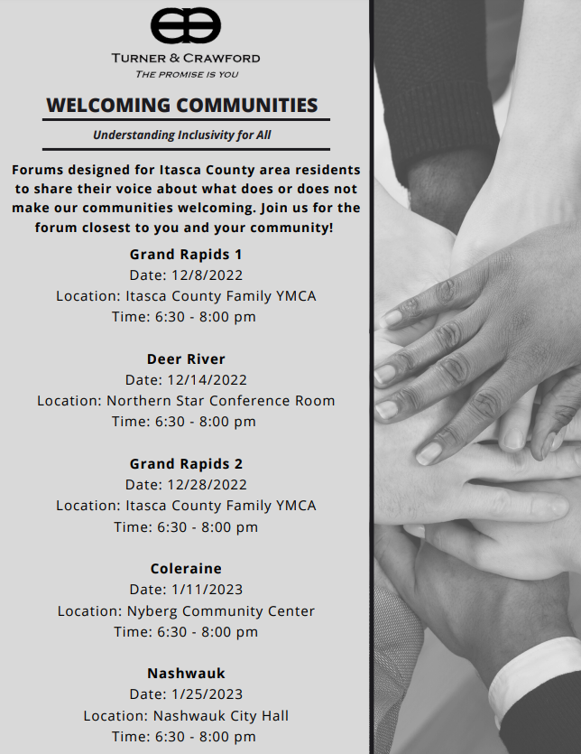 Nashwauk/Keewatin Welcoming Communities Forum Photo - Click Here to See